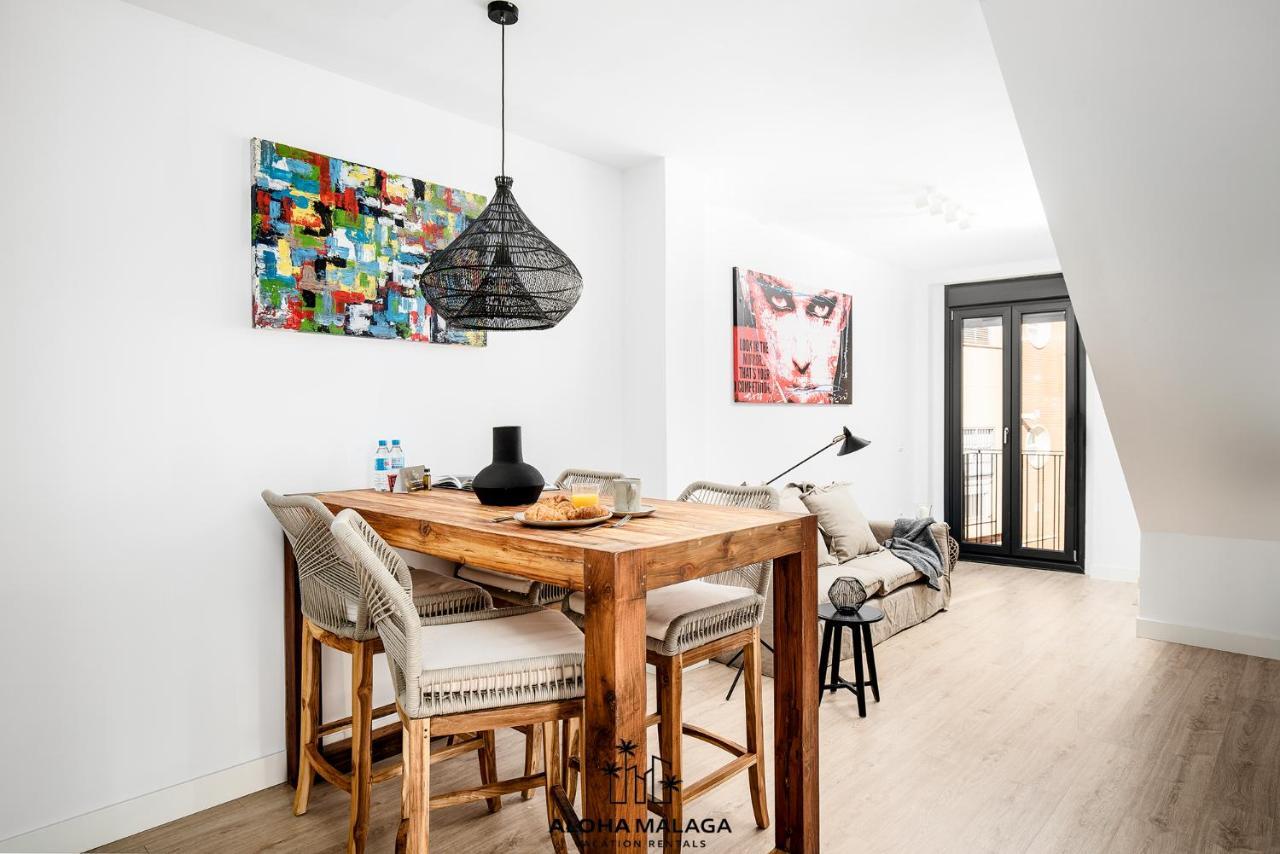 Luxury Duplex With Pool And Padel Court In Town Daire Málaga Dış mekan fotoğraf