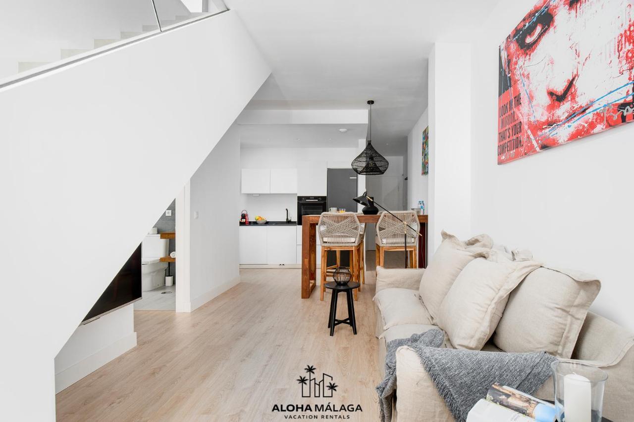 Luxury Duplex With Pool And Padel Court In Town Daire Málaga Dış mekan fotoğraf
