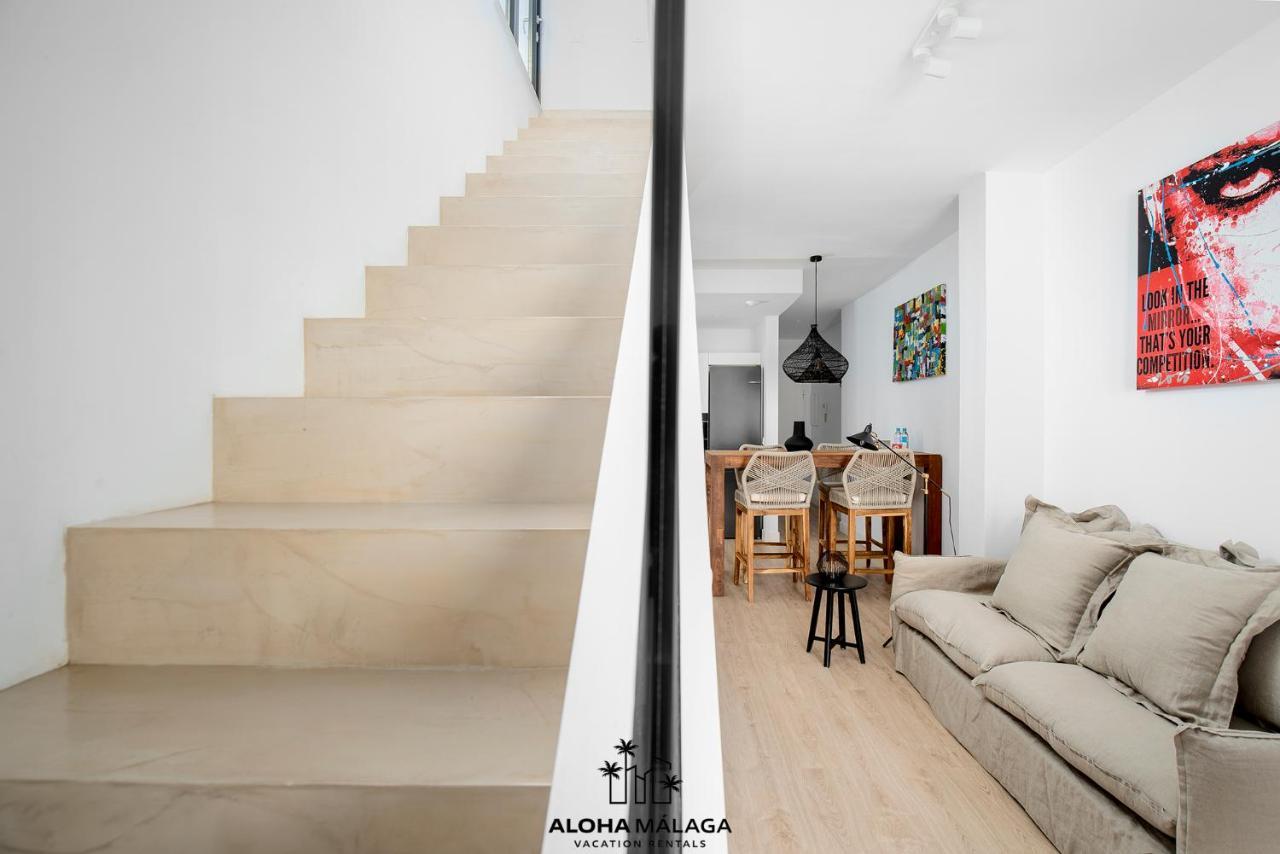 Luxury Duplex With Pool And Padel Court In Town Daire Málaga Dış mekan fotoğraf