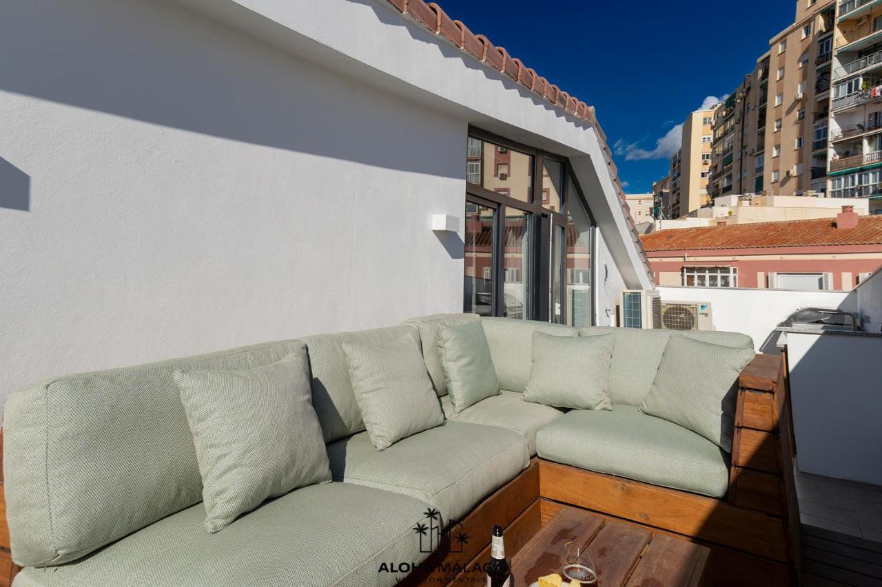 Luxury Duplex With Pool And Padel Court In Town Daire Málaga Dış mekan fotoğraf