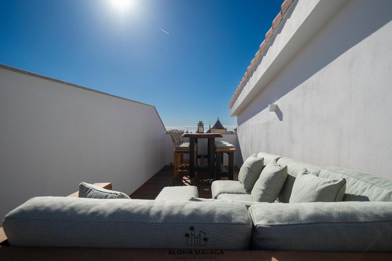 Luxury Duplex With Pool And Padel Court In Town Daire Málaga Dış mekan fotoğraf